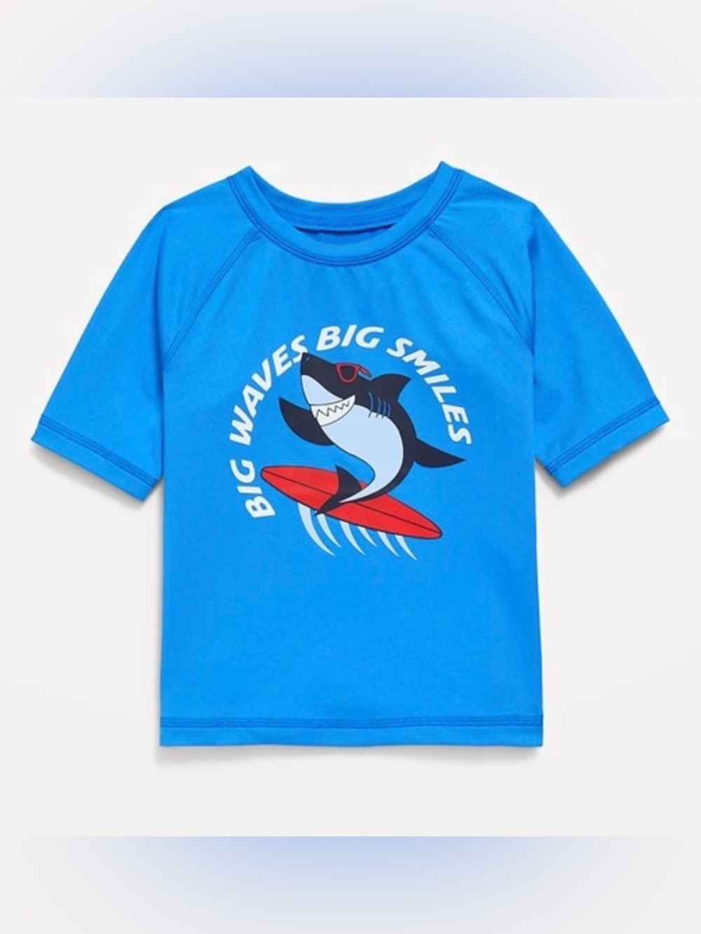 Old Navy Rash Guard Graphic Swim Top